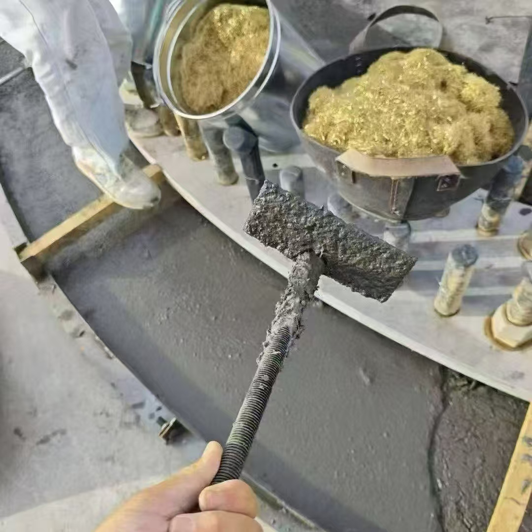 万荣C120钢纤维高强无收灌浆料 轧机压缩机汽轮机发电机锻压设备底座灌浆材料